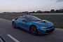 Tesla P85D Races a BMW i8 from a Standing and Rolling Start