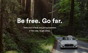 Tesla Partners Up with Airbnb to Help EV-Driving Customers Get Rid of Range Anxiety
