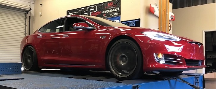 Tesla Model S Plaid goes on the dyno, comes off undecided after a little dance on DragTimes