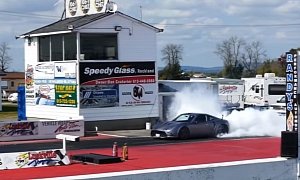 Tesla-Powered Kit Car Becomes a 9-Second 129 MPH Drag Racer