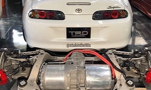 Tesla-Powered Toyota Supra Is a Ludicrous JDM Conversion