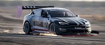 Tesla Quietly Sets New Speed Record at 1.5-Mile Willow Springs Track; Tops Modded C7 Vette