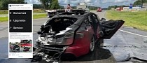 Tesla Rear Motor Starts Fire in the U.S., Owner With Most Mileage Says They Are Not Good