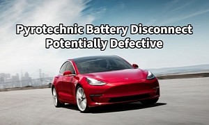 Tesla Recalls Model 3 and Model Y for Potentially Defective Pyrotechnic Battery Disconnect