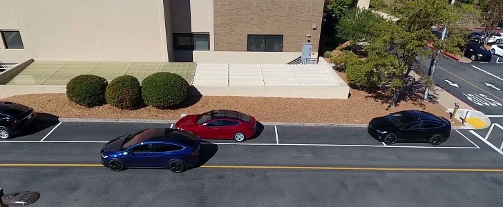 Autonomous Tesla Model X