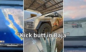Tesla Releases Video Showing the Cybertruck Learning How To 'Kick Butt in Baja'