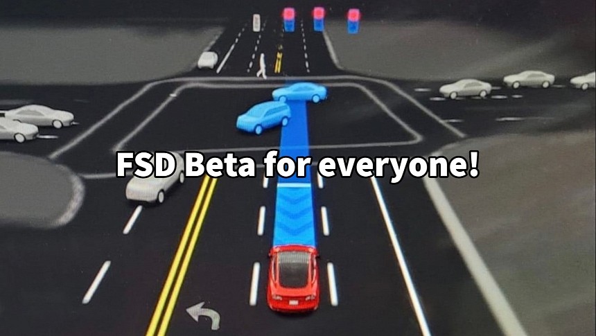 Tesla reopens the FSD Beta program to new testers with the 2023.12.10 unified update