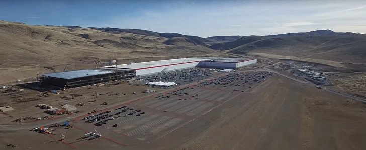 Tesla Gigafactory near Reno, Nevada