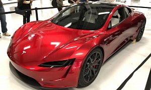 Tesla Roadster II Makes Rare Public Appearance Looking as Stunning as Ever