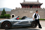 Tesla Roadster Visits China's Great Wall