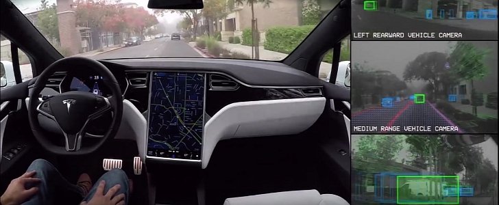 Tesla Autopilot demonstration