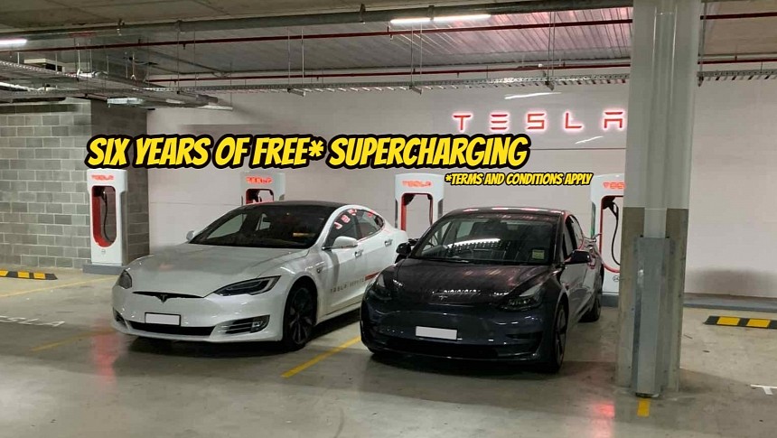Two Tesla Units Charging