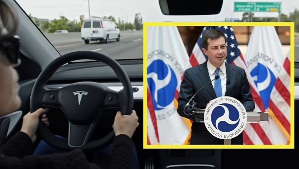 Tesla Model 3 on Autopilot and U.S. DOT Secretary