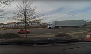 Tesla Semi Seen Accelerating with Cargo Trailer as If It Weren't There