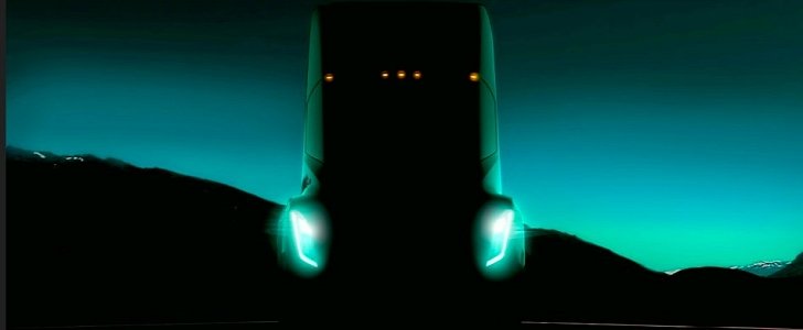 Tesla Semi Truck teaser