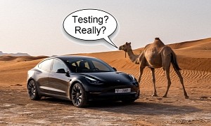 Tesla Shares Pictures of Extreme Heat and Durability Tests in Dubai, No One Buys It