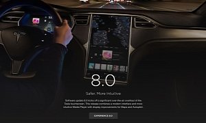 Tesla Software Update 8.0 Rolling Out to Model S and Model X