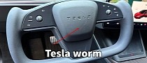 Tesla Started Installing Replacement Steering Yokes, They Still Have the Ugly "Worm"
