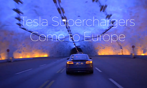 Tesla Superchargers Launched in Norway