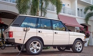 Tesla-Swapped Range Rover Classic EV Came to Life After 2,200 Hours of Tinkering