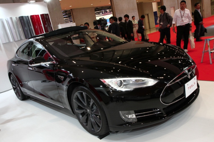 Tesla Model S @ Tokyo Motor Show