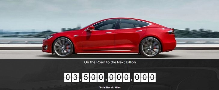 Tesla 3.5 billion miles