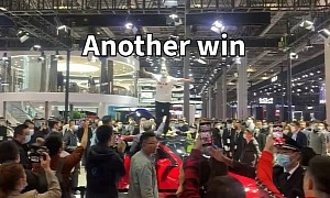 Tesla Wins Another Lawsuit Against an Auto Shanghai 2021 Protester, What Brake Failure?