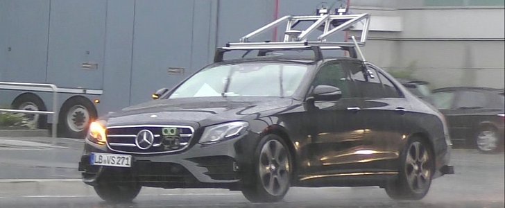 Mercedes-Benz E-Class autonomous test car