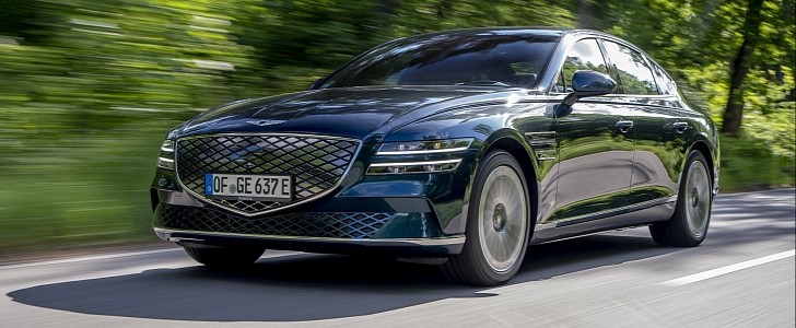 Genesis Electrified G80 was the best car in Auto Bild's highway-speed tests with the lowest losses compard to its WLTP range