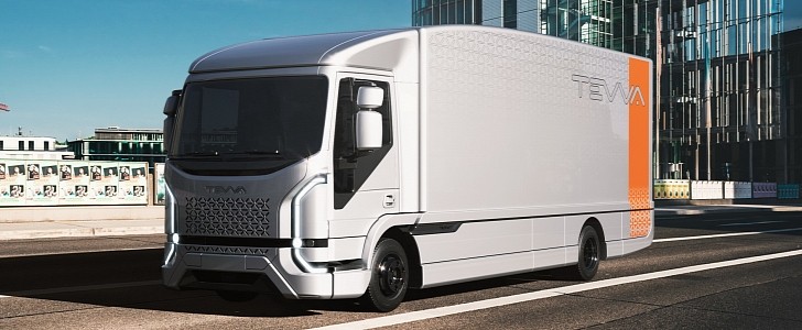 All-new Tevva battery-electric truck