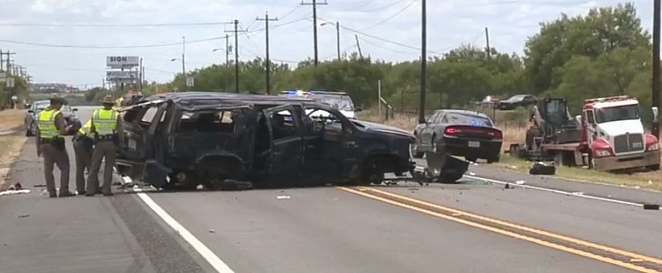 Border Patrol chase ends in crash for SUV carrying 12 immigrants, killing 5