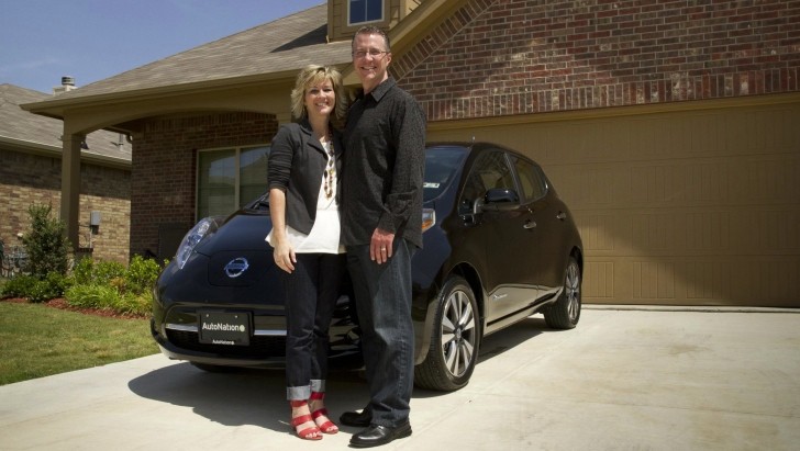 The Bolts and their new Nissan Leaf