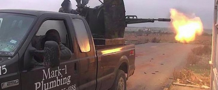 Ford truck in ISIS hands