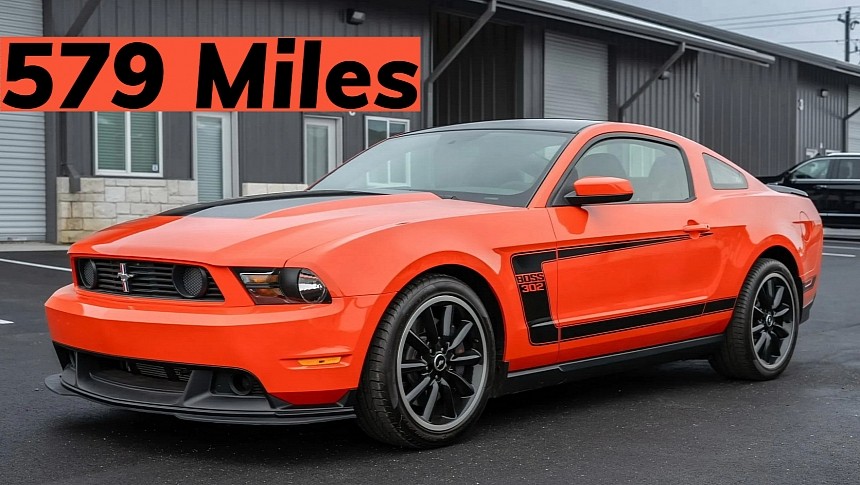 2012 Ford Mustang Boss 302 getting auctioned off