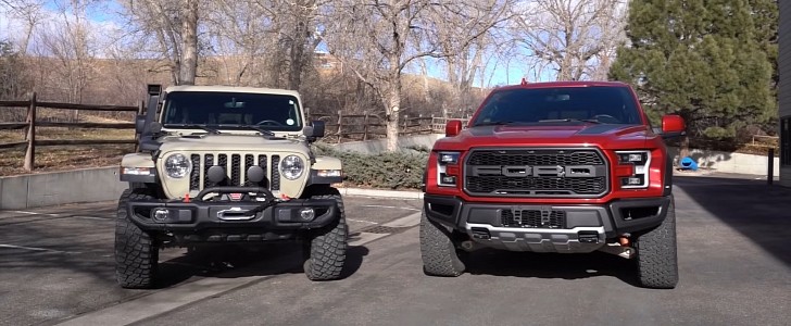 What Gets Worse Gas Mileage - a Ford Raptor or a Lifted Jeep Gladiator?