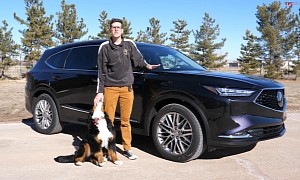 TFL Dog Checks Out the 2022 Acura MDX, Apparently Likes the New SUV