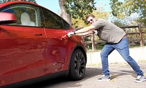 TFL's Tesla Model Y Has a Stuck Rear Door, Hidden Mechanical Release Discovered