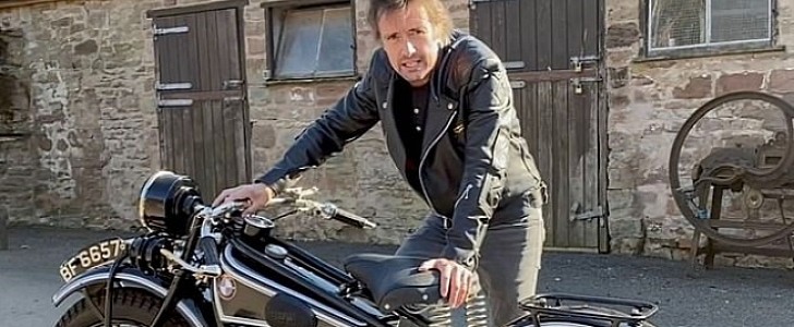 Richard Hammond's love of bikes and cars often brought him on the brink of financial despair