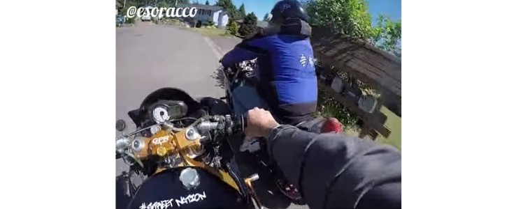 How to stop a motorcycle thief