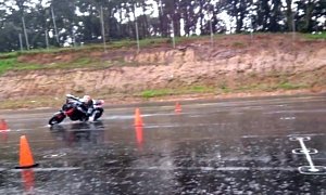 That's How You Train on a Motorcycle