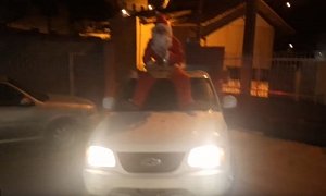 That Time Santa Rode In on a Chevy Instead of a Sleigh, Fell Off
