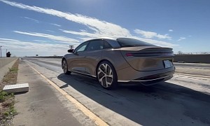 The 1,111 HP Lucid Air Performance Is Fancier Than the Plaid, but Slower on the Track