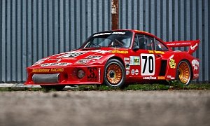 The 1979 Porsche 935 Paul Newman Raced at Le Mans is Heading to Auction