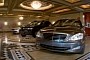 The $2 Million Ballroom Garage Is a Custom Marble Showpiece for 8 Cars and a Massive Ego