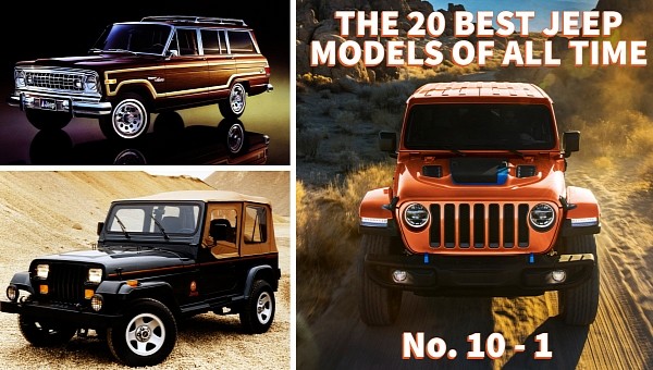 The 20 Best Jeep Models of All Time (No. 10 – 1) - autoevolution