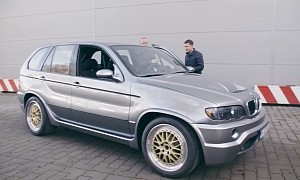 The 2000 BMW X5 “Le Mans” Is Rocking a Very Loud V12 Racing Engine