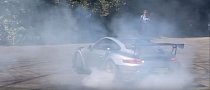 2018 Porsche 911 GT2 RS Does Monster PDK Donuts at Goodwood, Nobody Notices