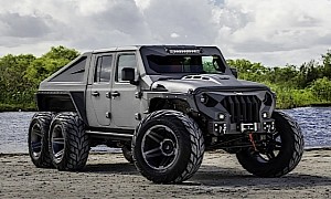 The 2021 Apocalypse Hellfire: A Jeep Gladiator With Six-Wheel Drive and a Hellcat Engine