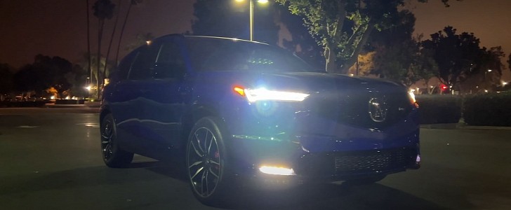 2022 Acura MDX Type S POV Night Drive with 3D Sound