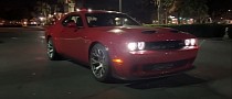 The 2022 Dodge Challenger SRT Jailbreak Looks and Sounds Great at Night, Hear It in 3D
